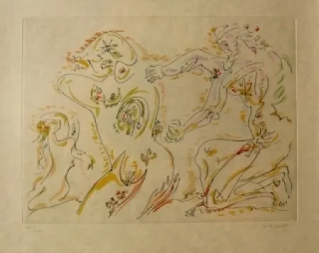 Ets En Aquatint Masson - Sans titre