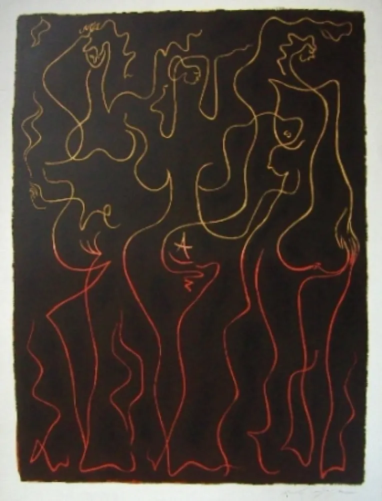 Lithografie Masson - Sans titre