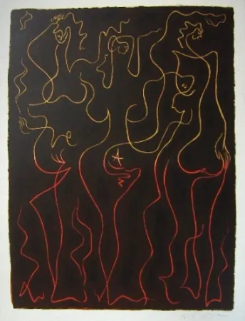 Lithografie Masson - Sans titre