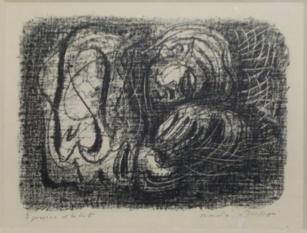 Lithografie Masson - Sommeil