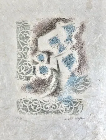 Lithografie Masson - Une étoile de craie