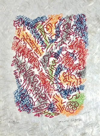 Lithografie Masson - Une étoile de craie