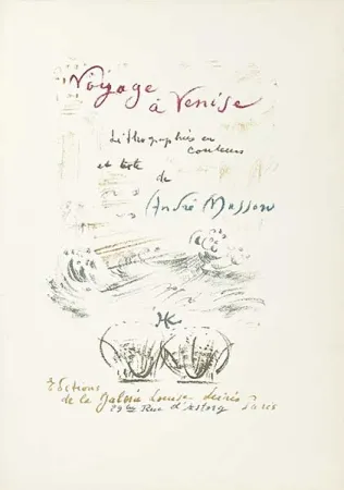 Geïllustreerd Boek Masson - Voyage à Venise