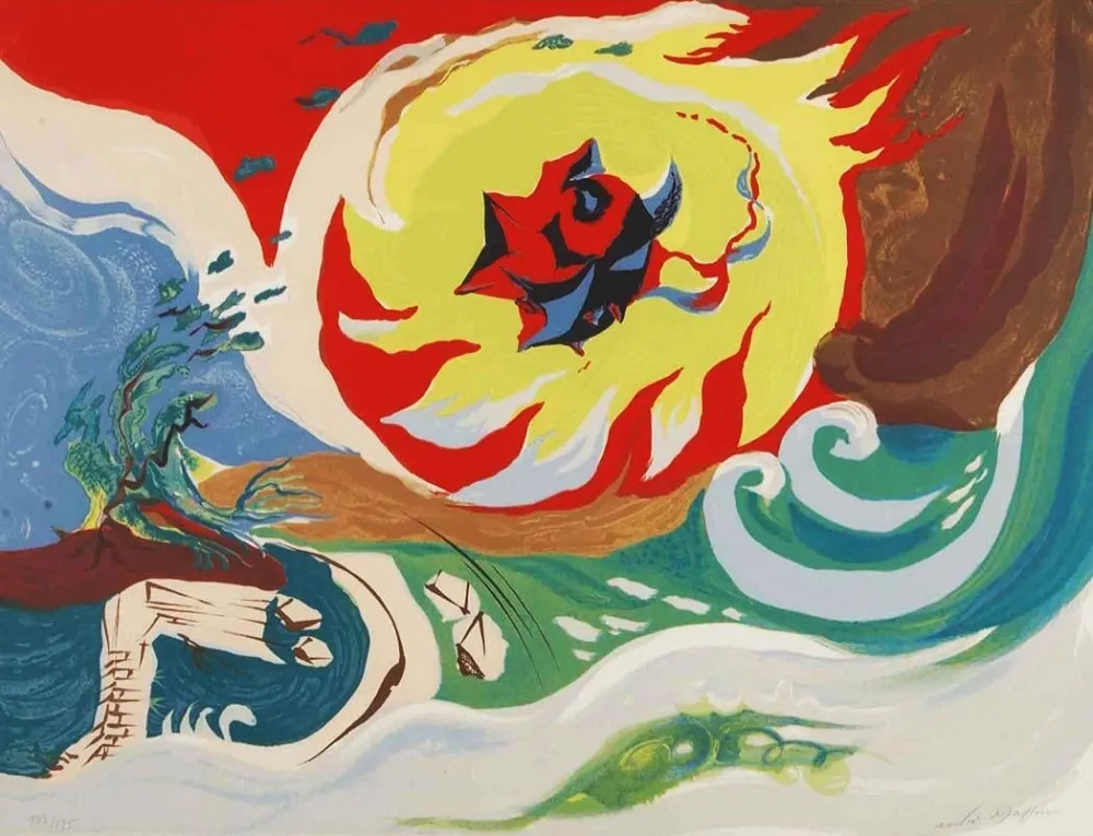 Lithografie Masson - WAVE OF THE FUTURE