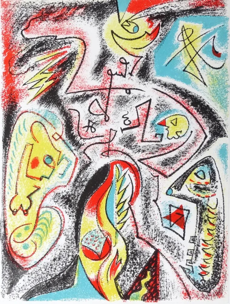 Lithografie Masson - XXe siècle