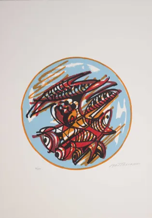 Zeefdruk Mastroianni  - Trinità