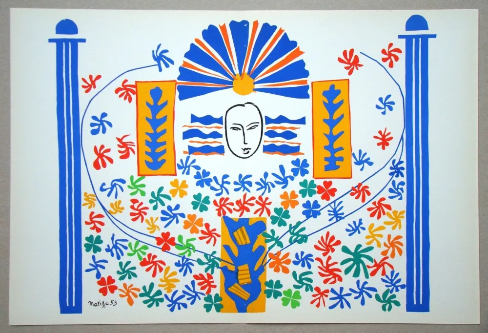 Lithografie Matisse (After) - Apollon