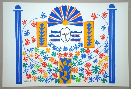 Lithografie Matisse (After) - Apollon