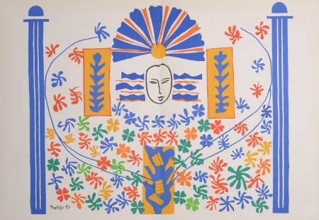 Lithografie Matisse (After) - Apollon, 1958