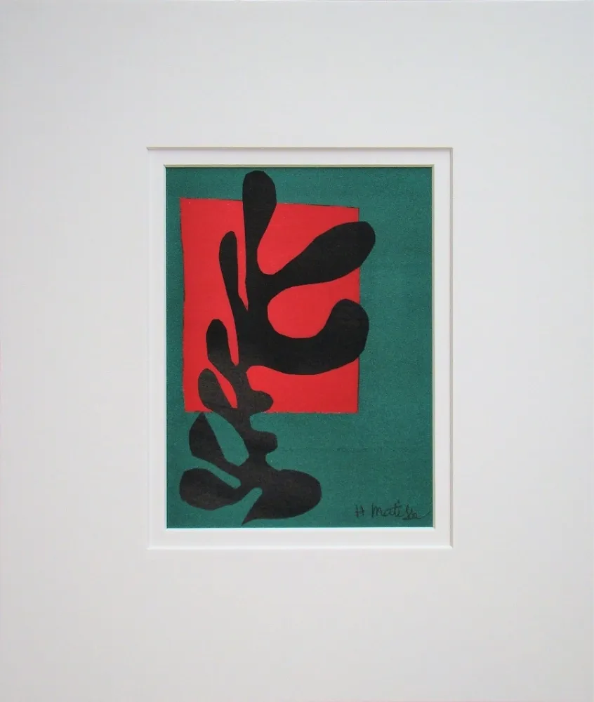Lithografie Matisse (After) - Boxeur nègre, 1947