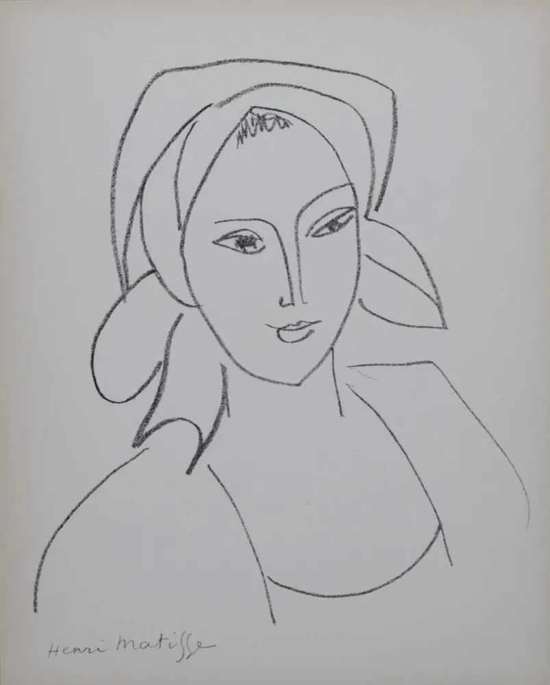 Lithografie Matisse (After) - Catherinette