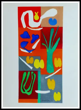 Lithografie Matisse (After) - COMPOSITION MARINE