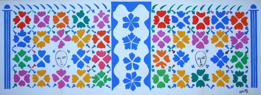 Lithografie Matisse (After) - Décoration - Masques