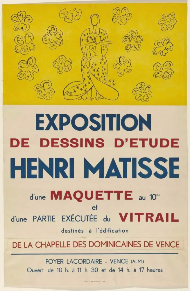 Lithografie Matisse (After) - Exposition De Dessin's D'Etude 