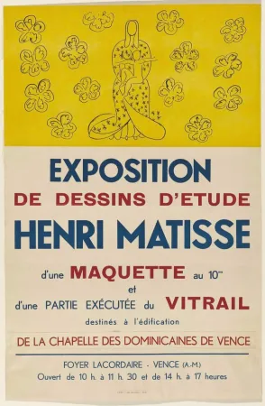 Lithografie Matisse (After) - Exposition De Dessin's D'Etude 