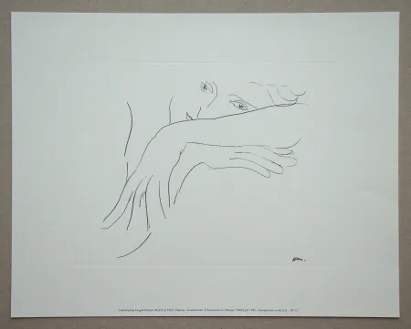 Zeefdruk Matisse (After) - Hankerchief