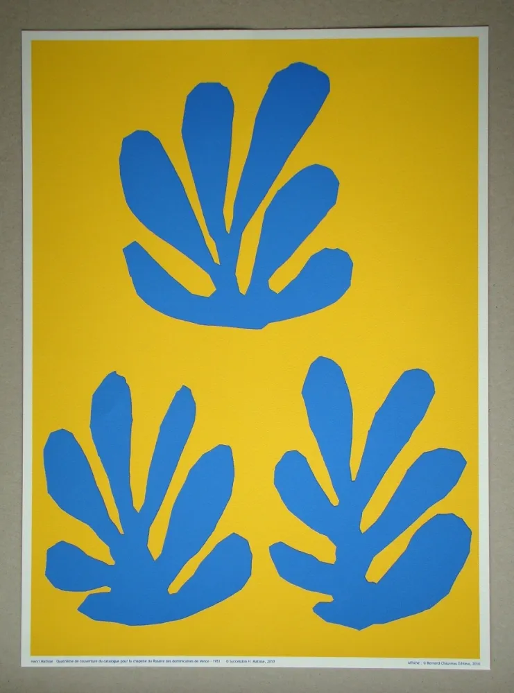 Zeefdruk Matisse (After) - La chapelle du Rosaire de Vence, 1951
