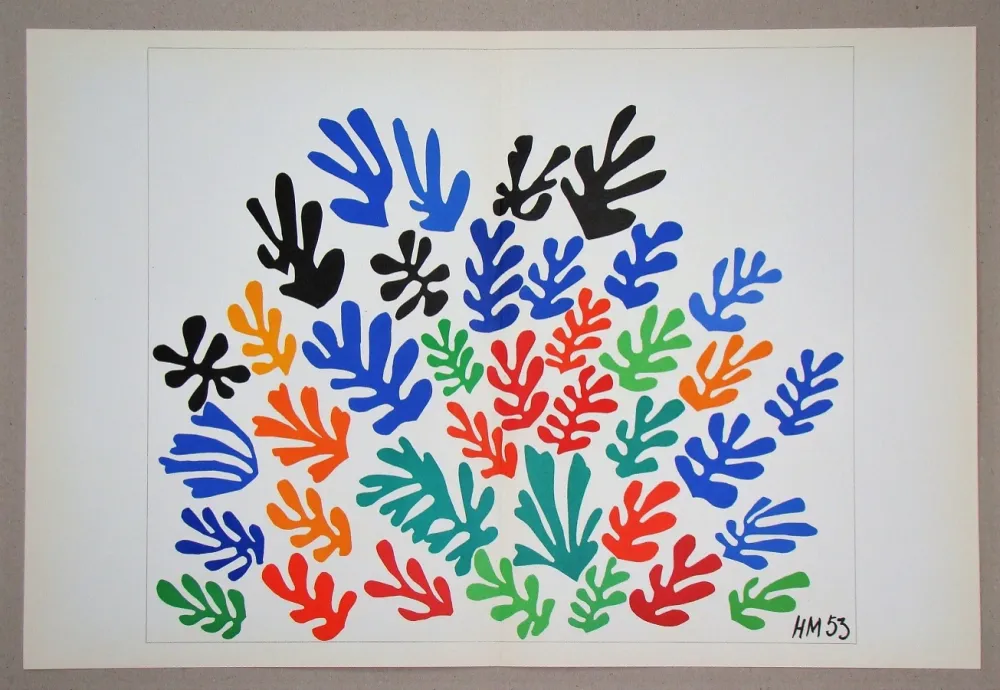 Lithografie Matisse (After) - La Gerbe, 1953