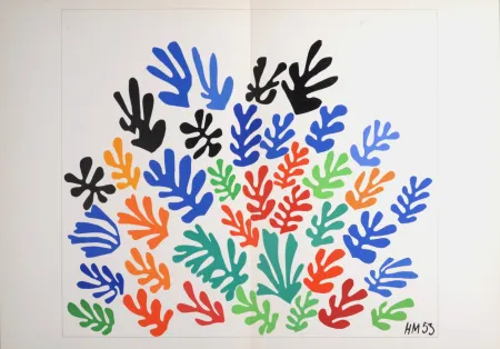 Lithografie Matisse (After) - La Gerbe, 1958