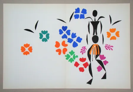 Lithografie Matisse (After) - La négresse, 1952