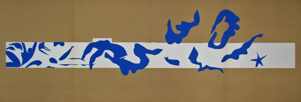 Lithografie Matisse (After) - La Piscine - Panneau A