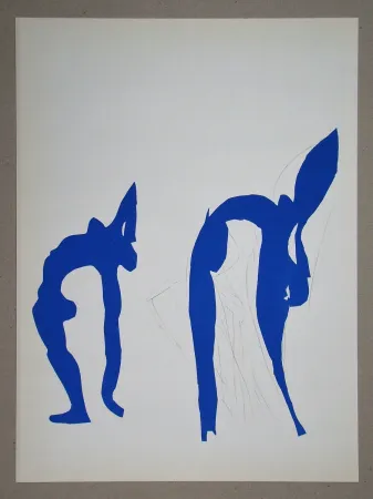 Lithografie Matisse (After) - Les acrobates, 1952