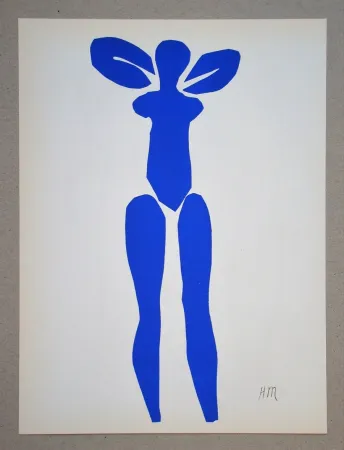 Lithografie Matisse (After) - Nu bleu debout - 1952