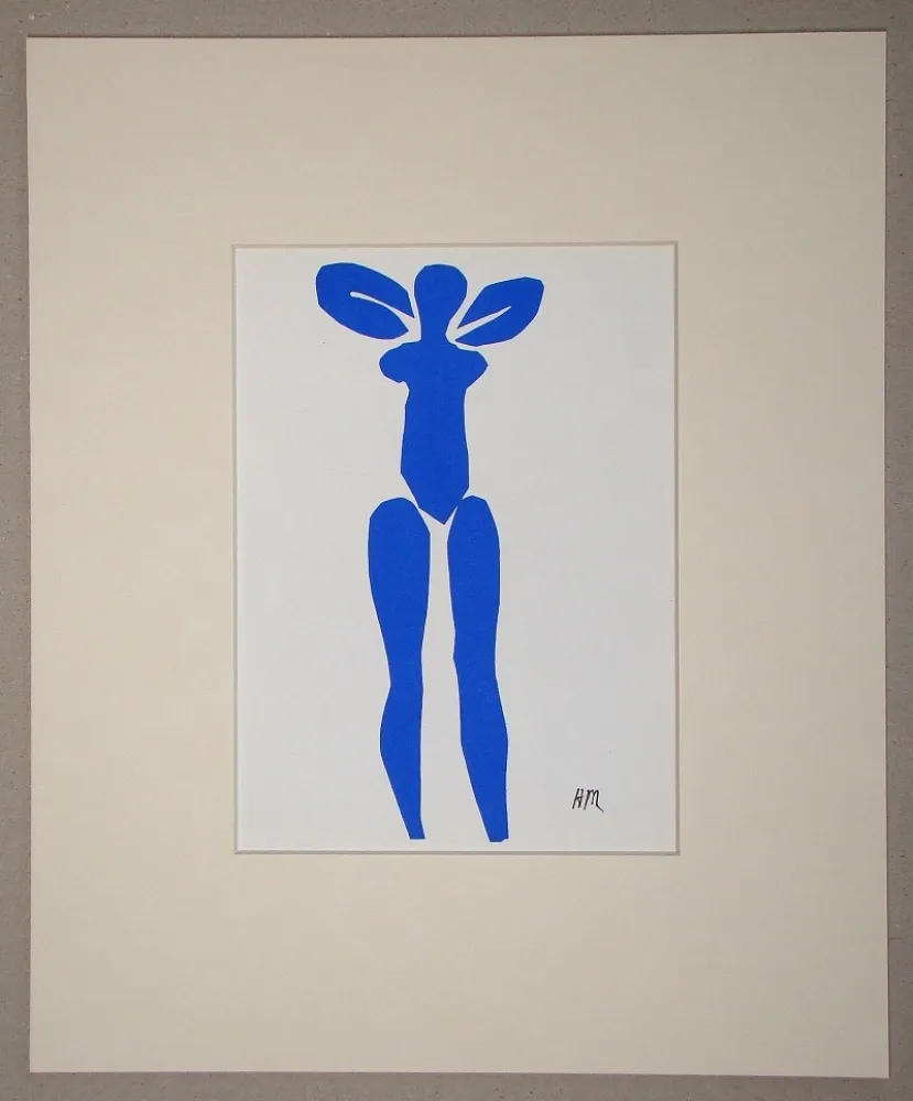 Lithografie Matisse (After) - Nu bleu debout - 1952
