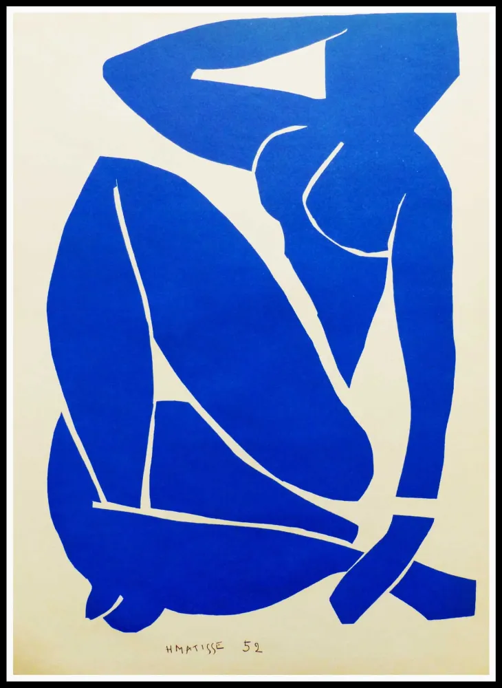 Lithografie Matisse (After) - NU BLEU I