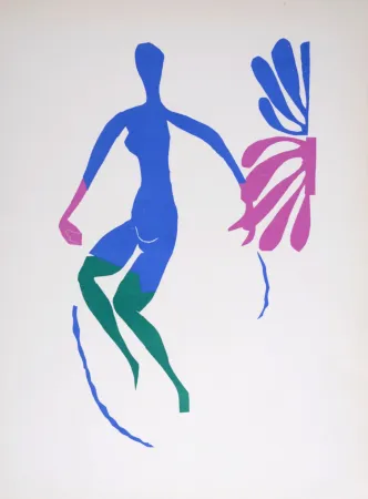 Lithografie Matisse (After) - Nu Bleu III, 1958