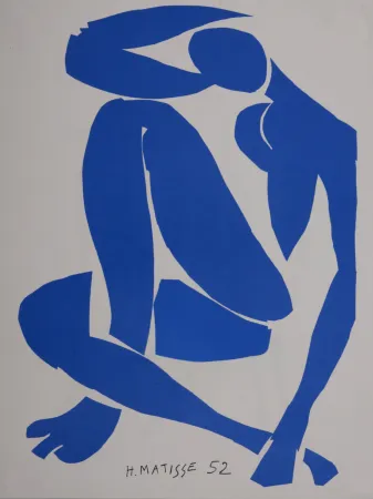 Lithografie Matisse (After) - Nu Bleu IV, 1958