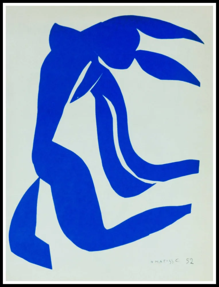 Lithografie Matisse (After) - NU BLEU VII