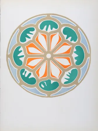 Lithografie Matisse (After) - Rosace, 1958