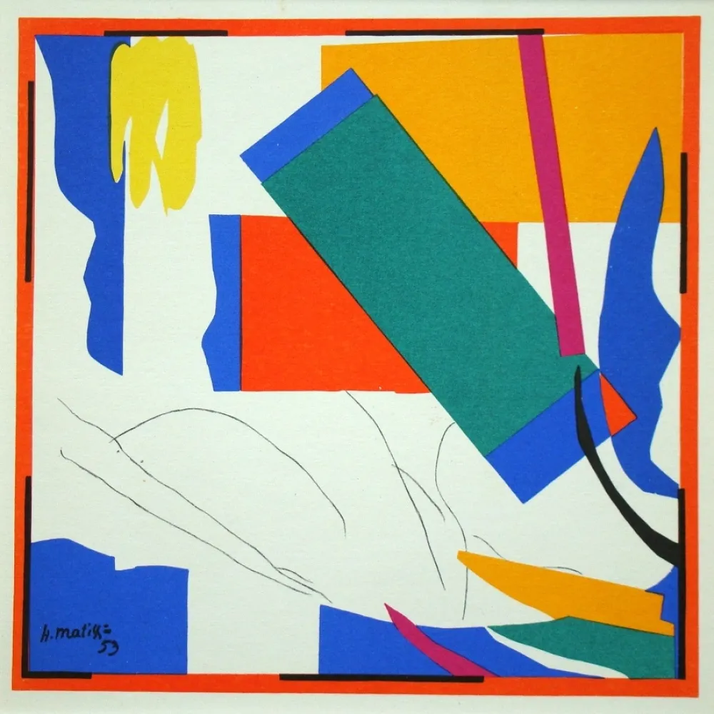 Lithografie Matisse (After) - Souvenir d'Océanie - 1953