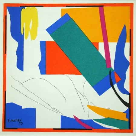Lithografie Matisse (After) - Souvenir d'Océanie - 1953