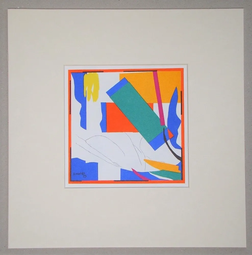 Lithografie Matisse (After) - Souvenir d'Océanie - 1953