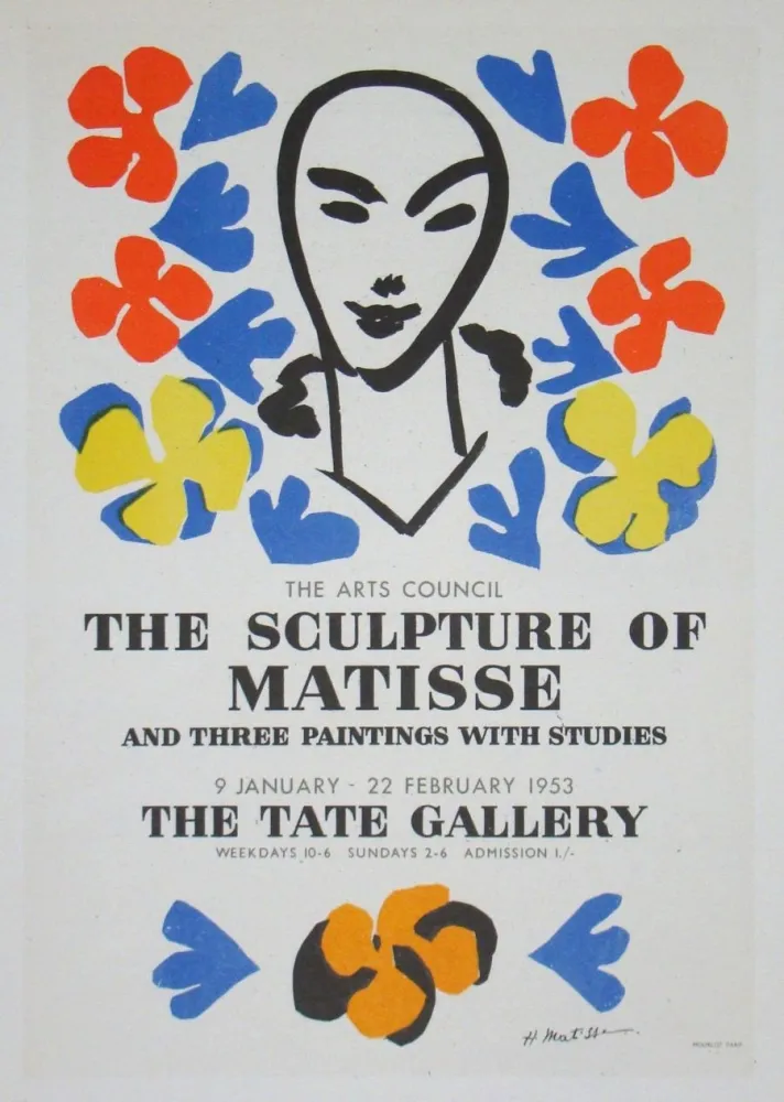 Lithografie Matisse (After) - The Sculpture of Matisse