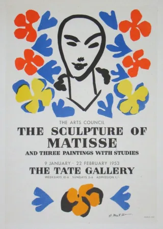 Lithografie Matisse (After) - The Sculpture of Matisse
