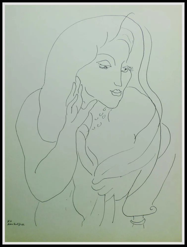 Lithografie Matisse (After) - THEMES & VARIATIONS II