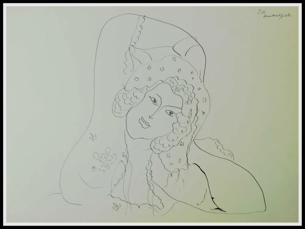 Lithografie Matisse (After) - THEMES & VARIATIONS IV