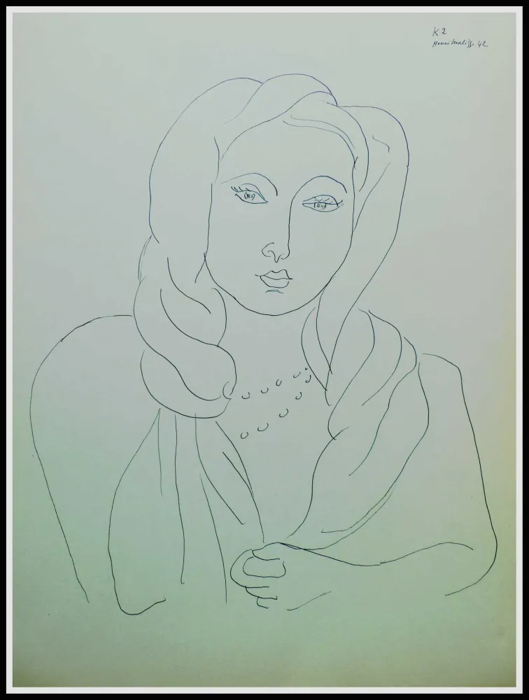 Lithografie Matisse (After) - THEMES & VARIATIONS VII