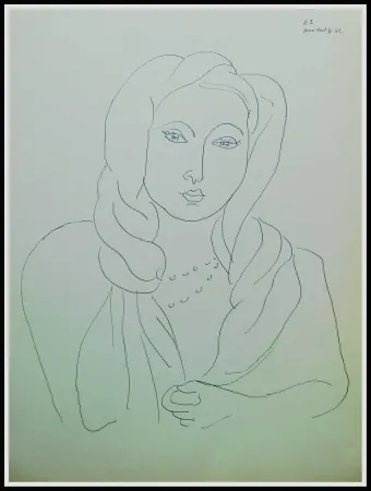 Lithografie Matisse (After) - THEMES & VARIATIONS VII