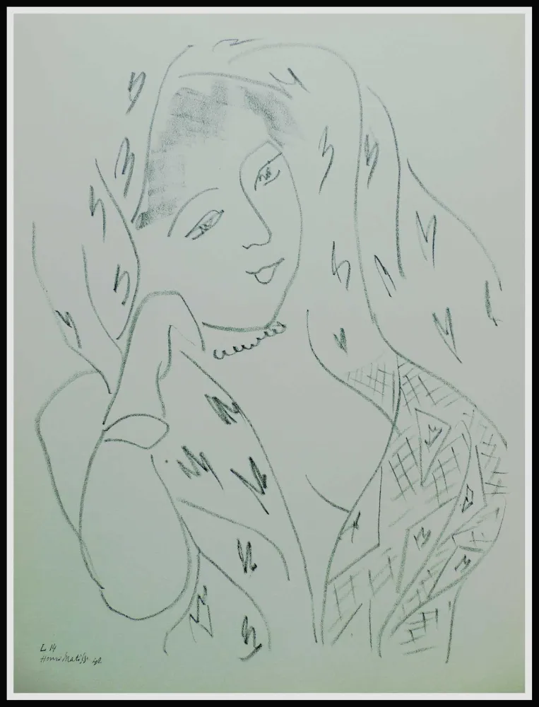 Lithografie Matisse (After) - THEMES & VARIATIONS VIII