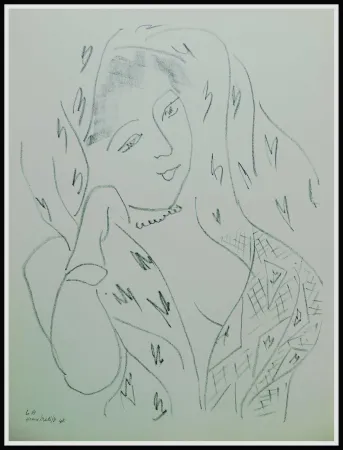 Lithografie Matisse (After) - THEMES & VARIATIONS VIII