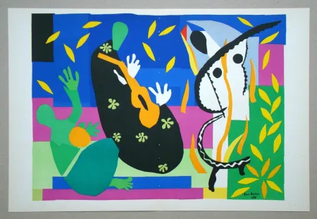Lithografie Matisse (After) - Tristesse du Roi