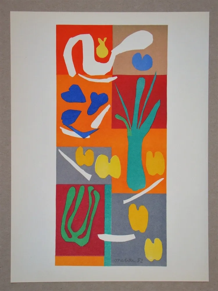 Lithografie Matisse (After) - Végétaux - 1952