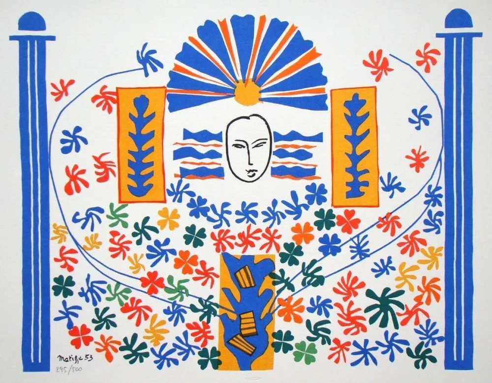 Lithografie Matisse - Apollo