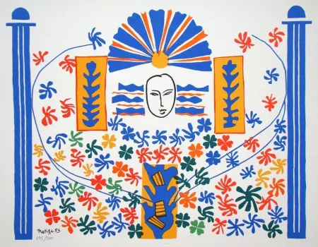 Lithografie Matisse - Apollo