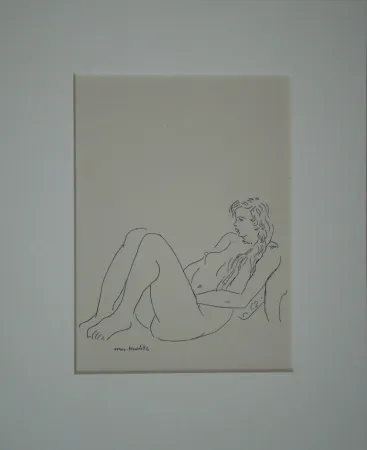 Lithografie Matisse - Assis nu