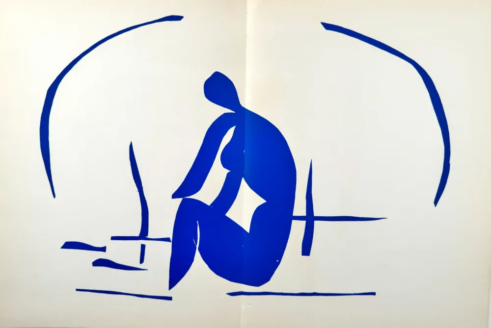 Lithografie Matisse - Baigneuse dans les roseaux 